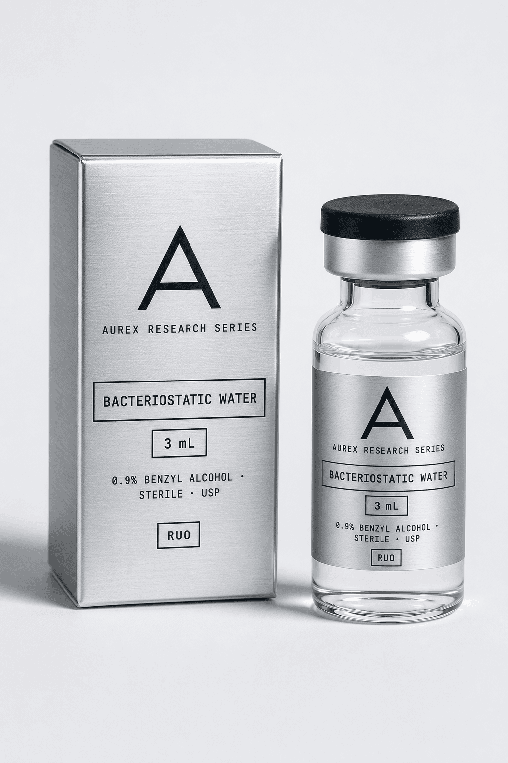 Bac. Water 3mL 3mL — Aurex research kit